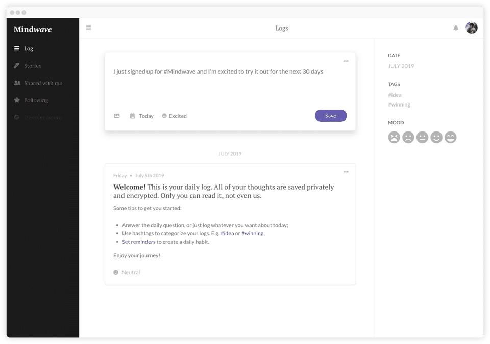 Mindwave screenshot 2