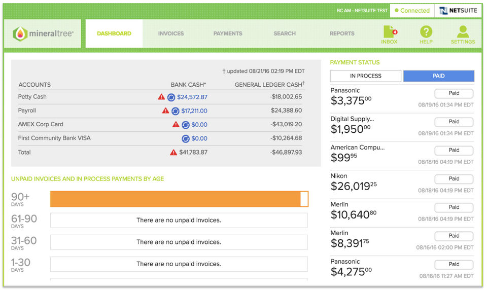 MineralTree Invoice-to-Pay screenshot 4
