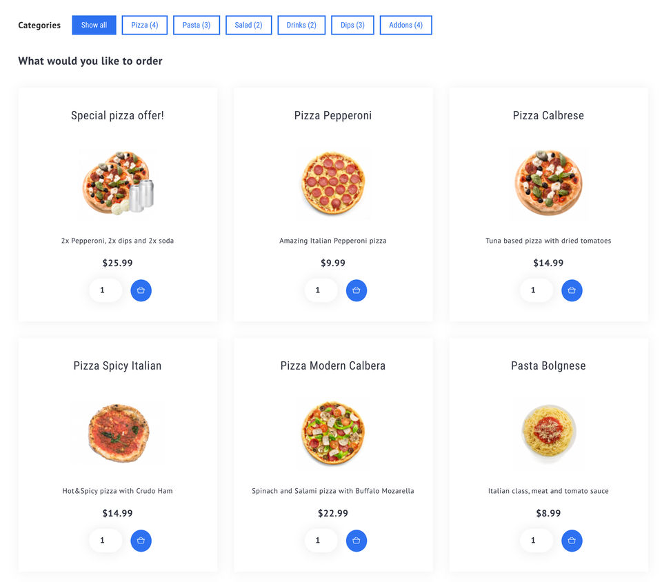 miniorders screenshot 2