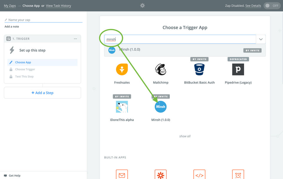 Minsh screenshot 4