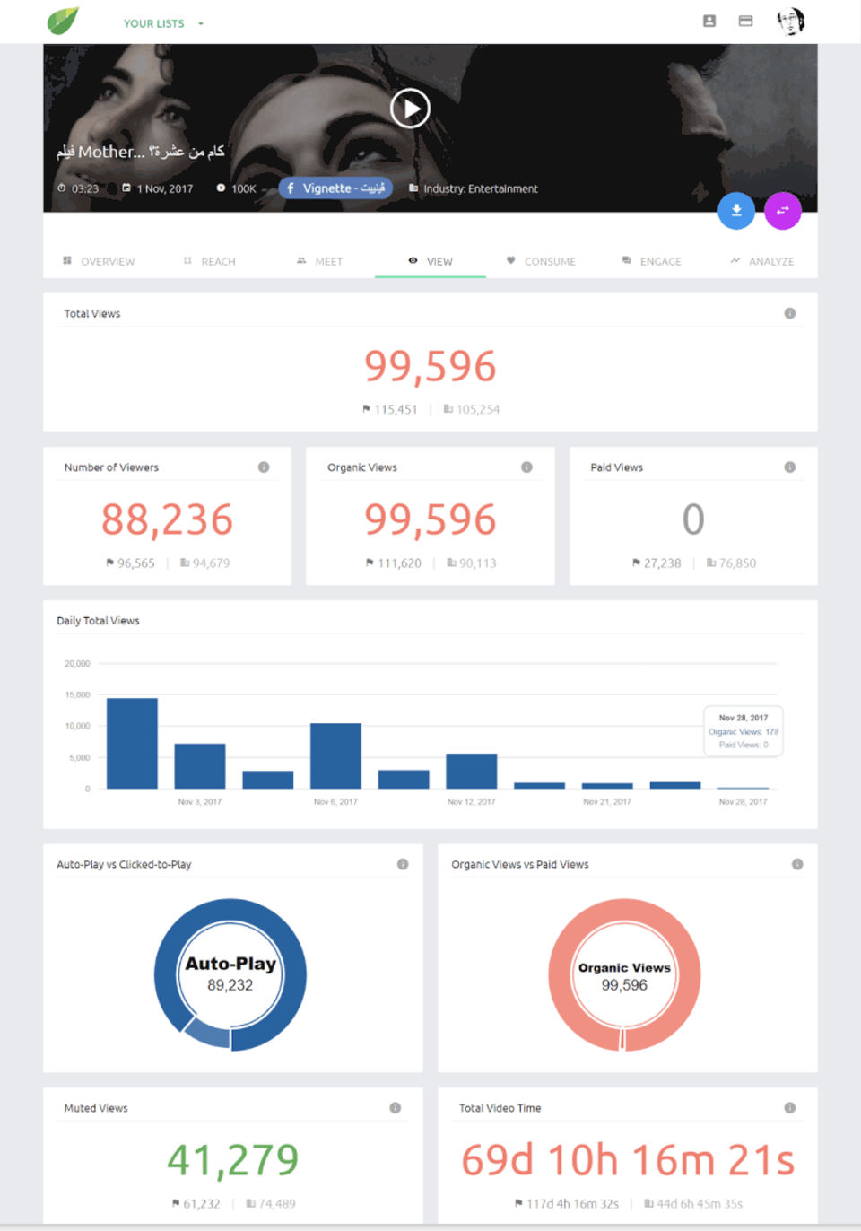 Mintrics screenshot 2