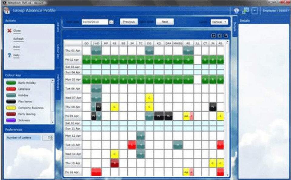 Mitrefinch screenshot