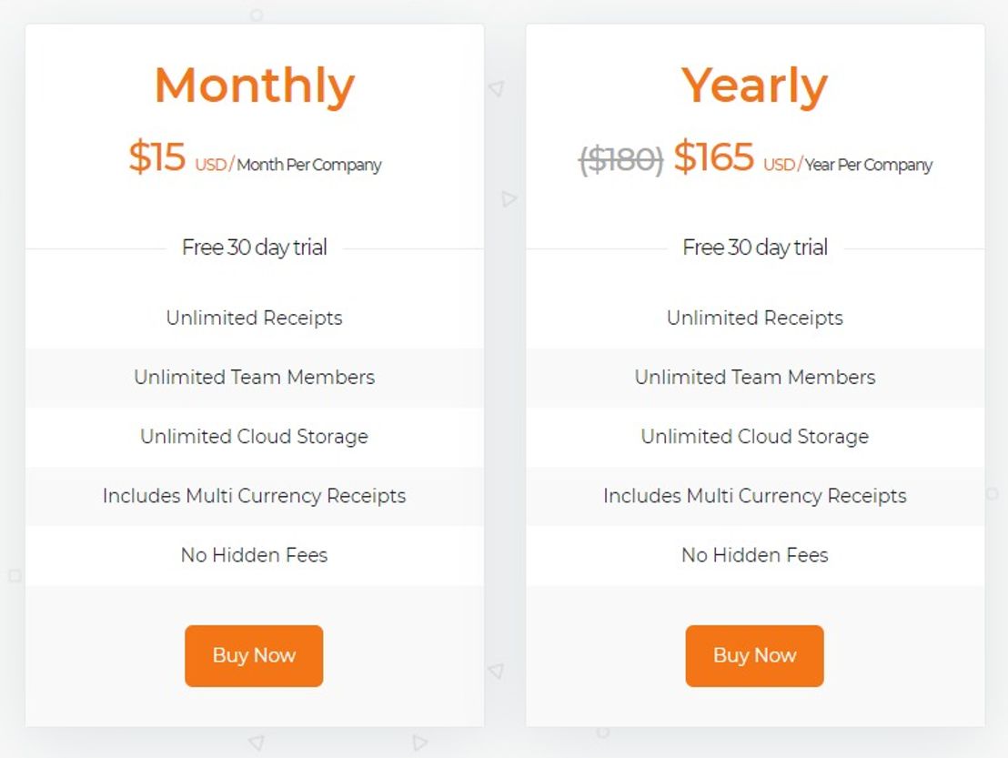 MMC Receipt pricing 1