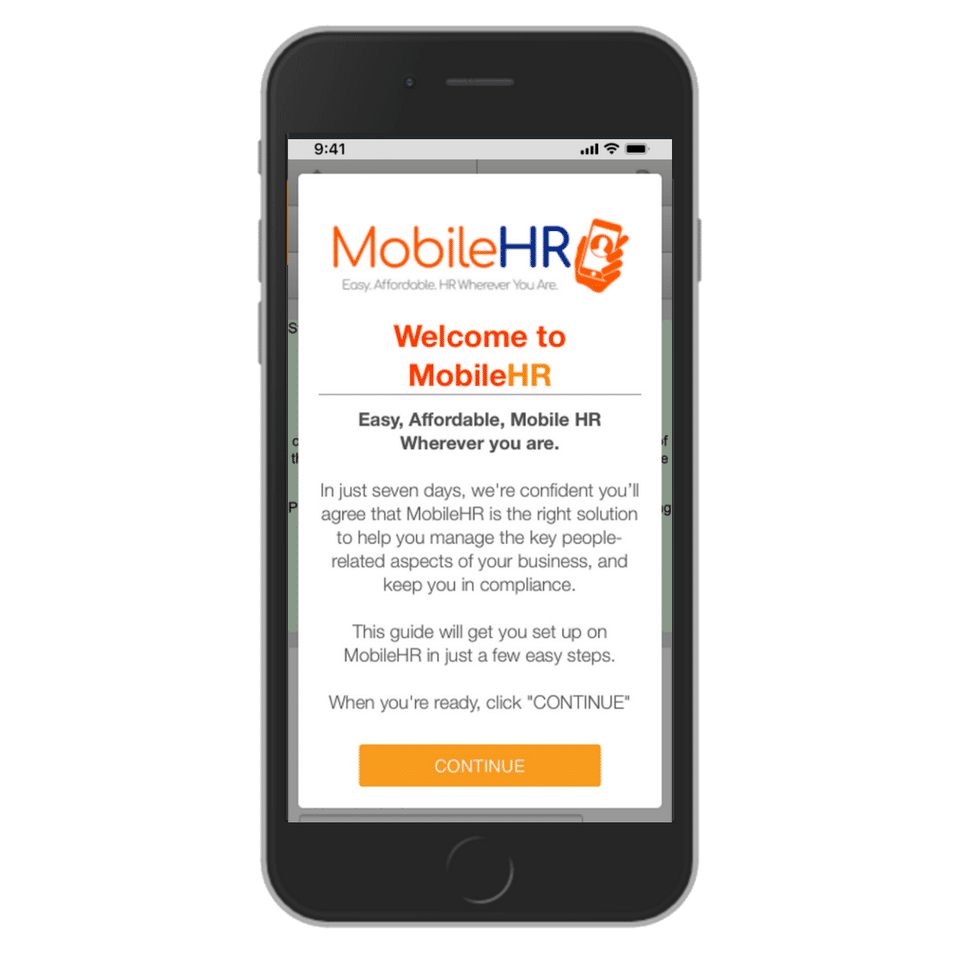 MobileHR screenshot 1