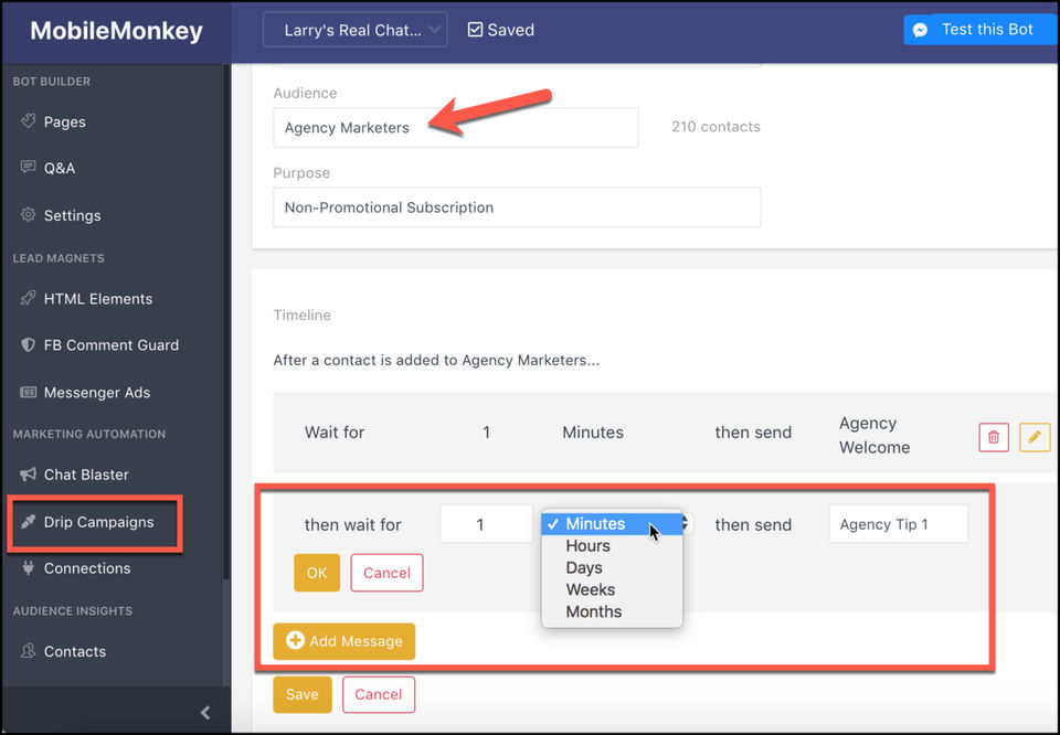 MobileMonkey screenshot 1