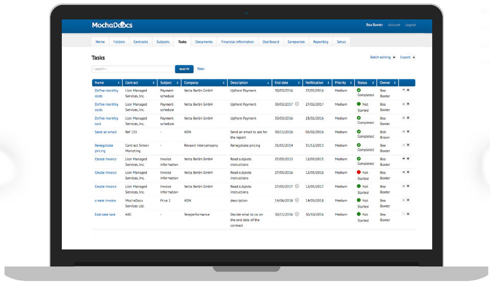 MochaDocs screenshot 1