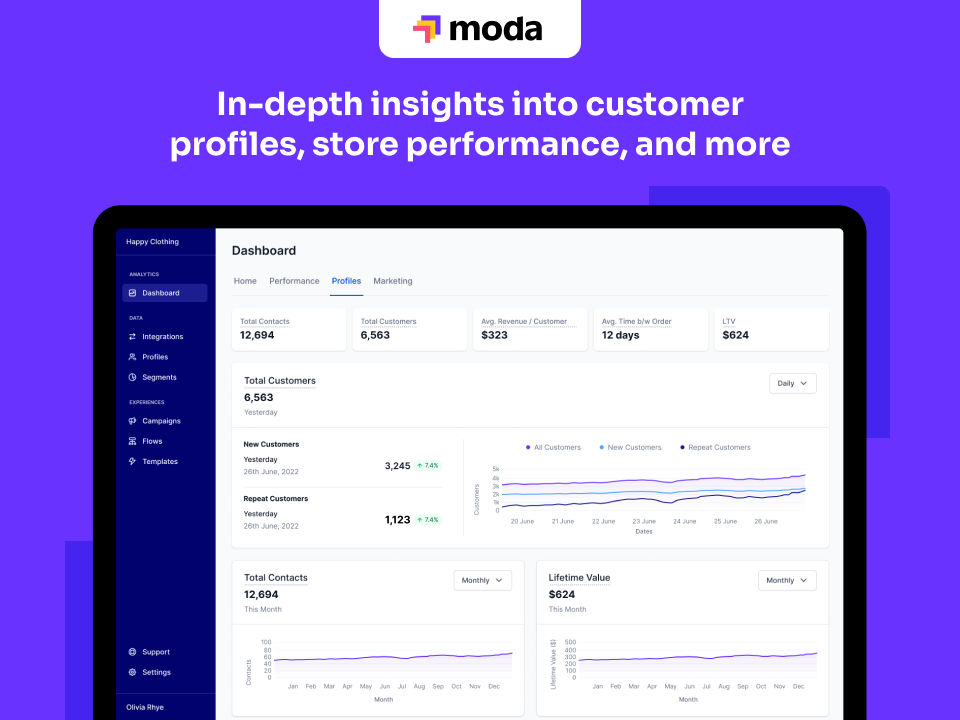 Moda screenshot 2