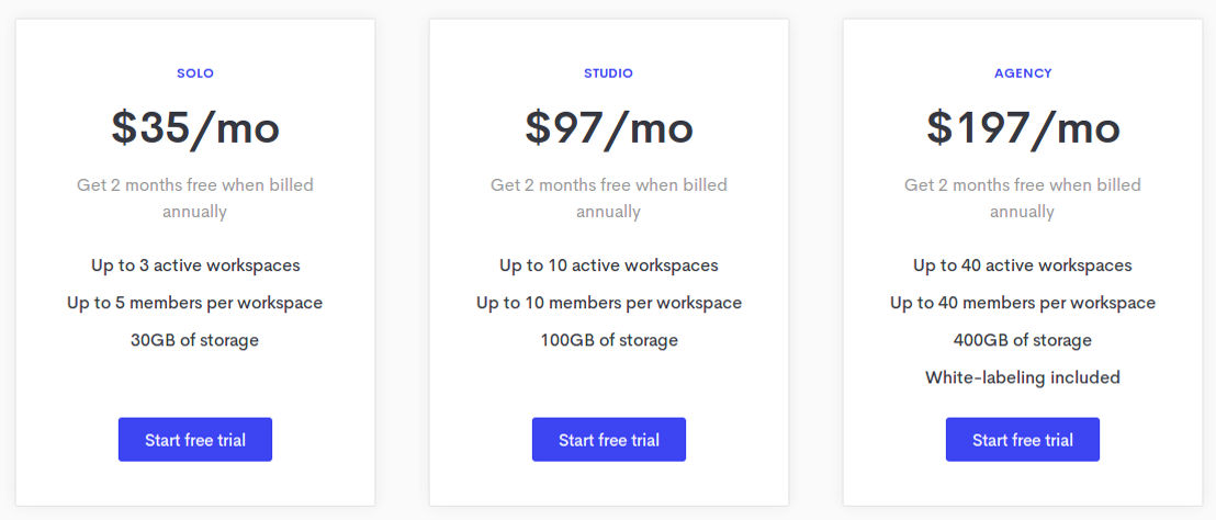 Montera pricing 1