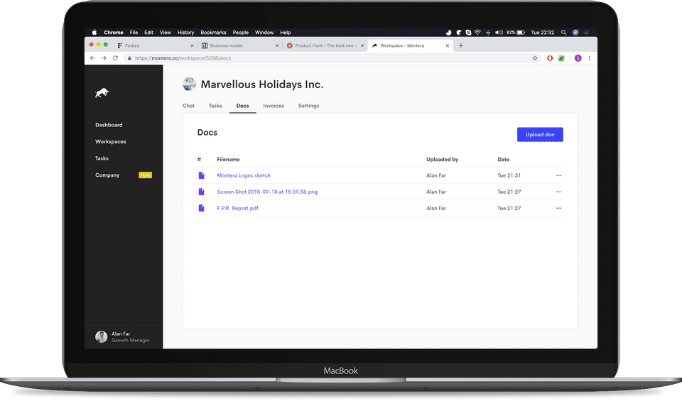 Montera screenshot 1