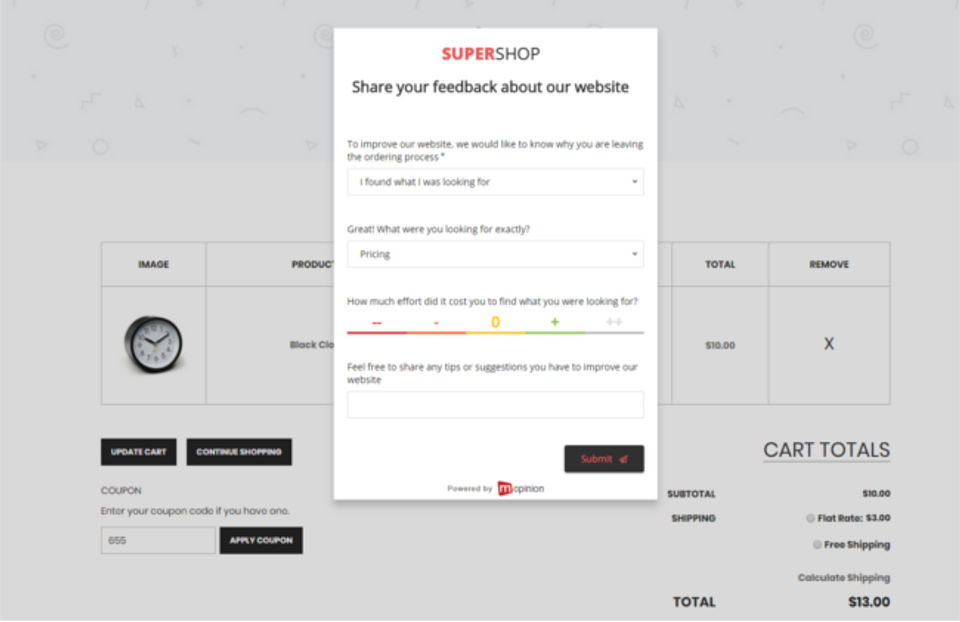 Mopinion screenshot 3