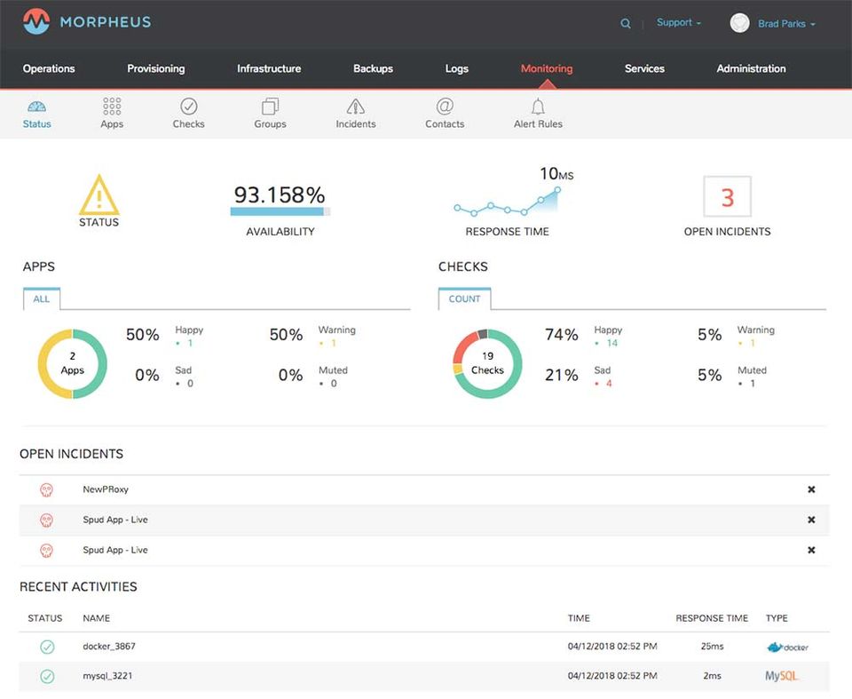 Morpheus Data screenshot 4