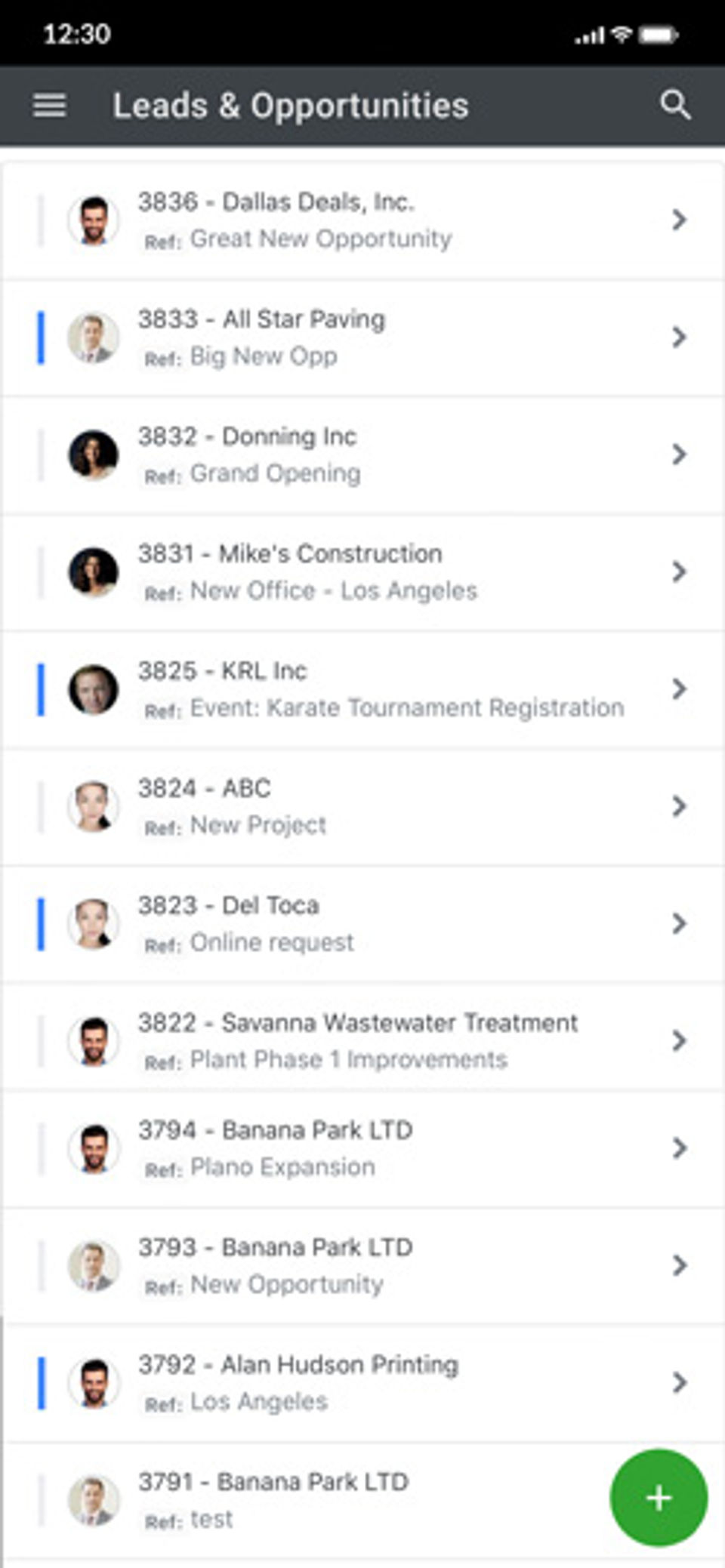 Mothernode CRM screenshot 1