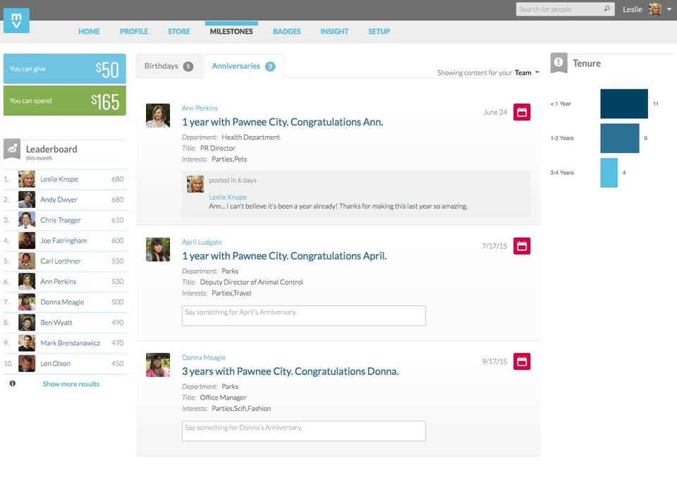 Motivosity screenshot 4