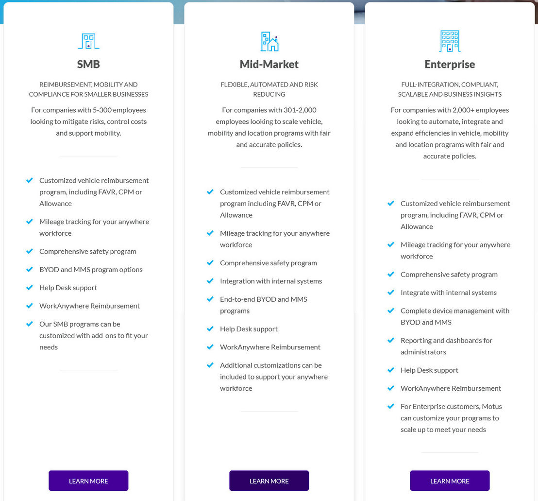Motus pricing 1
