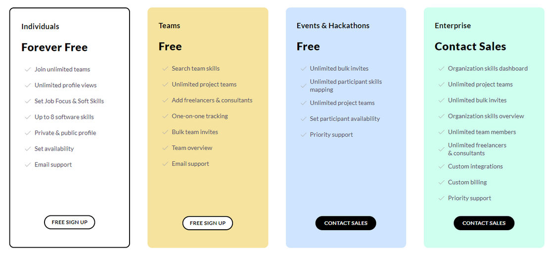 MuchSkills pricing 1