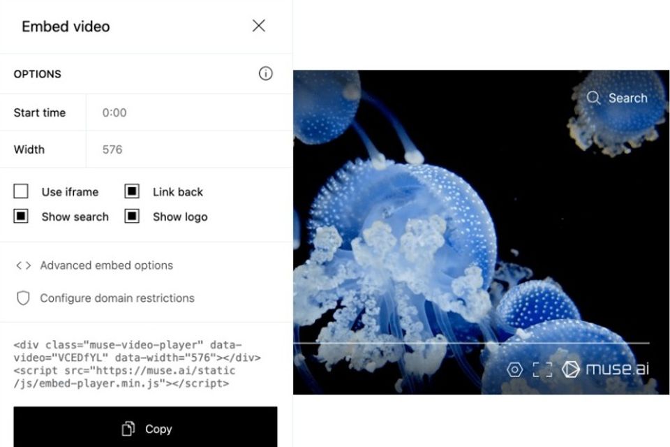 muse.ai screenshot 3