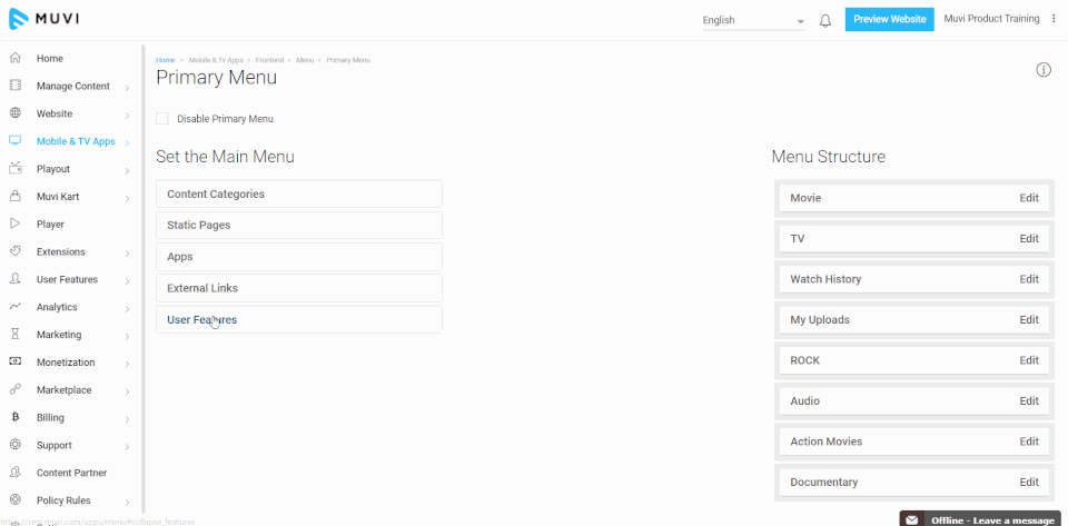 Muvi screenshot 2