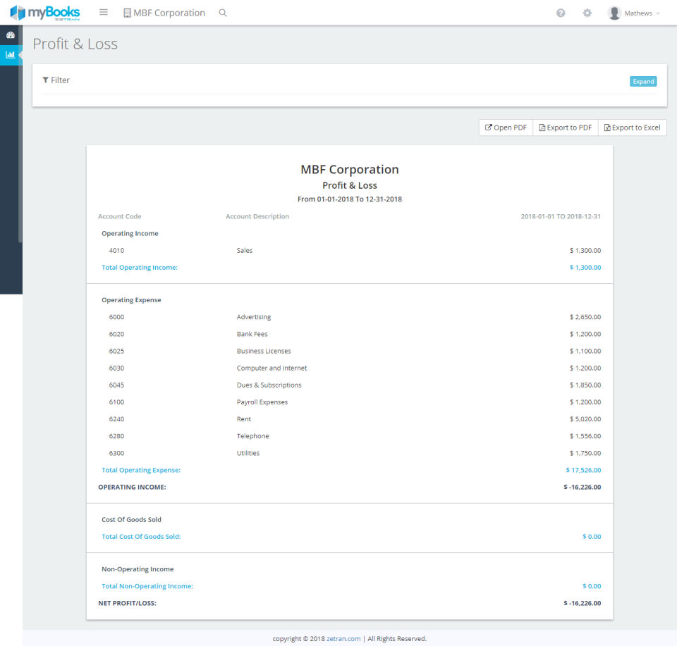 Zetran myBooks screenshot 1