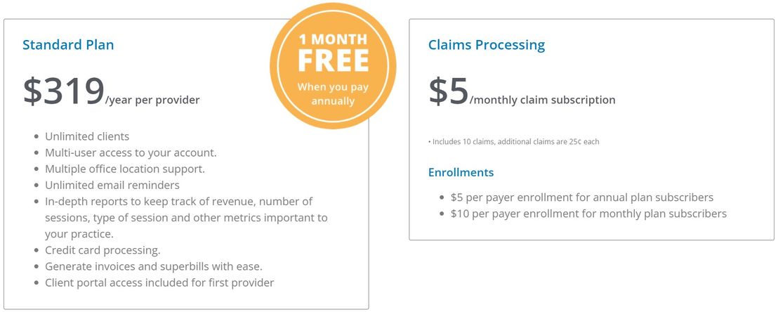 My Clients Plus pricing 1