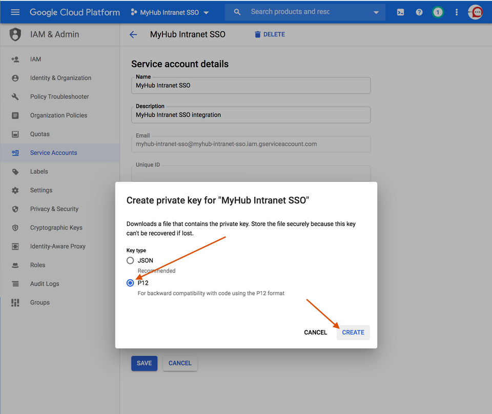 MyHub Intranet Software screenshot