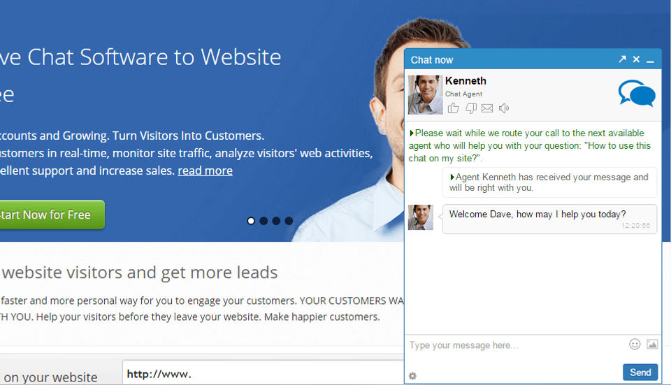 MyLiveChat screenshot 3