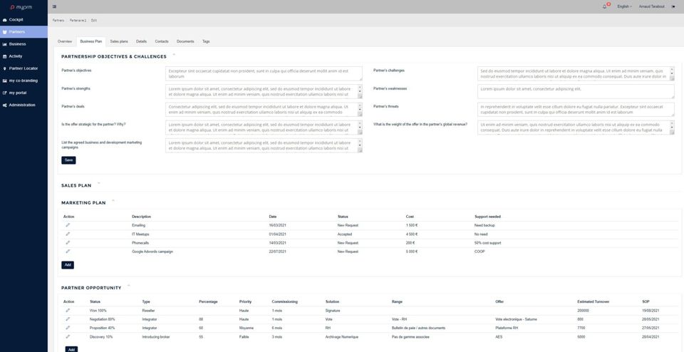 MyPRM screenshot 1