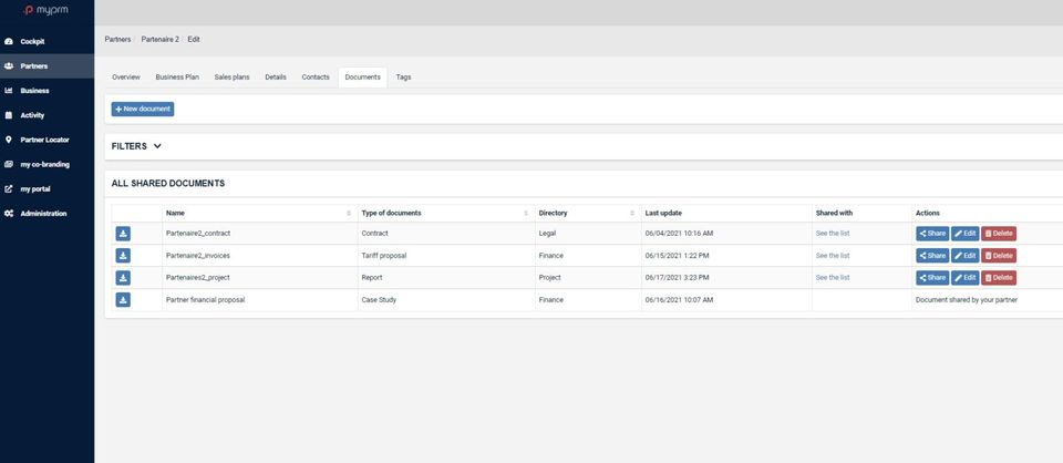 MyPRM screenshot 3