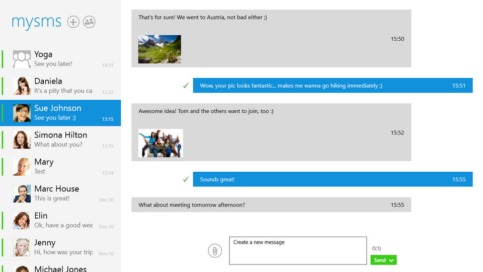 mysms screenshot 2