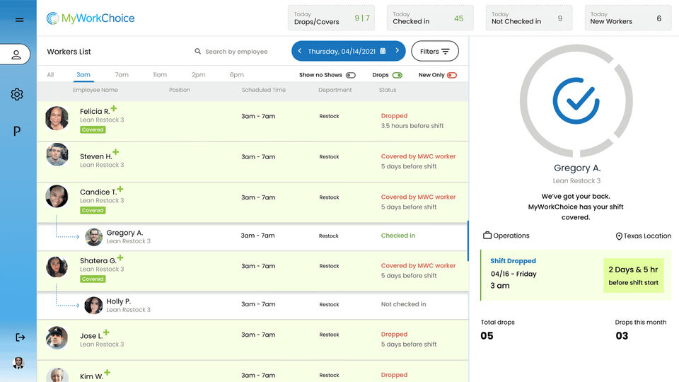 MyWorkChoice screenshot 2