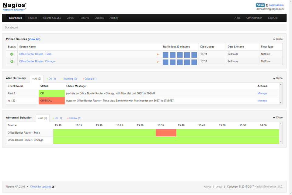 Nagios Network Analyzer screenshot 4