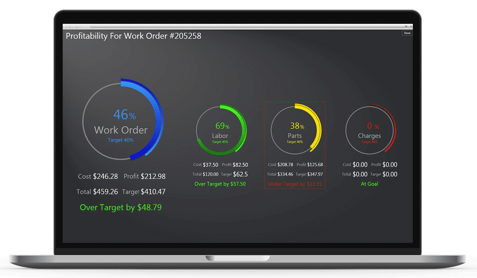 NAPA TRACS screenshot 2