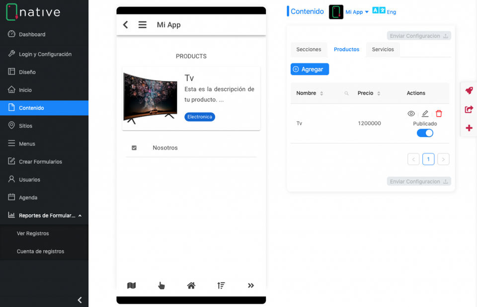Native screenshot 1