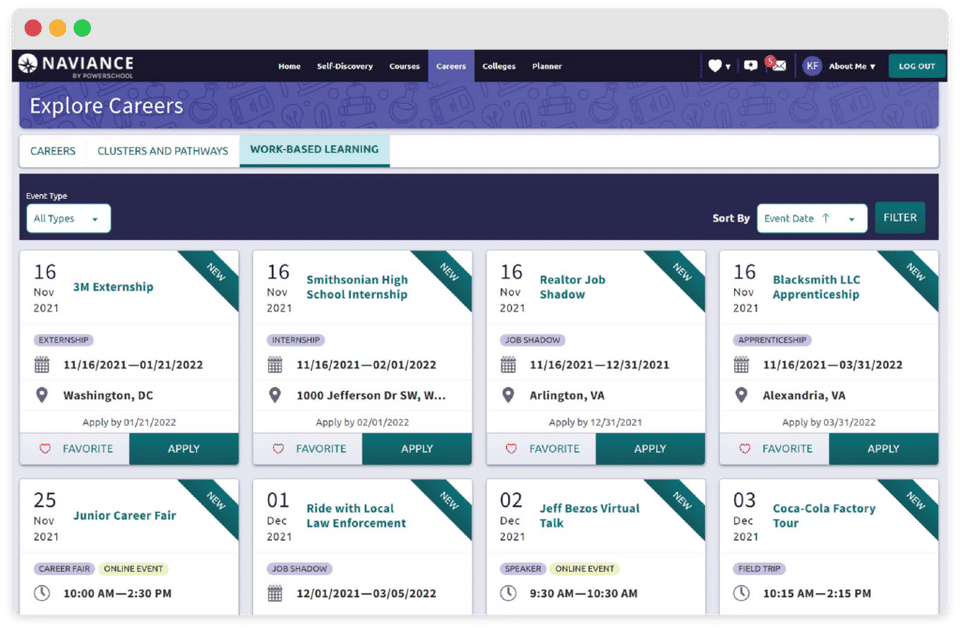 Naviance by PowerSchool screenshot 1