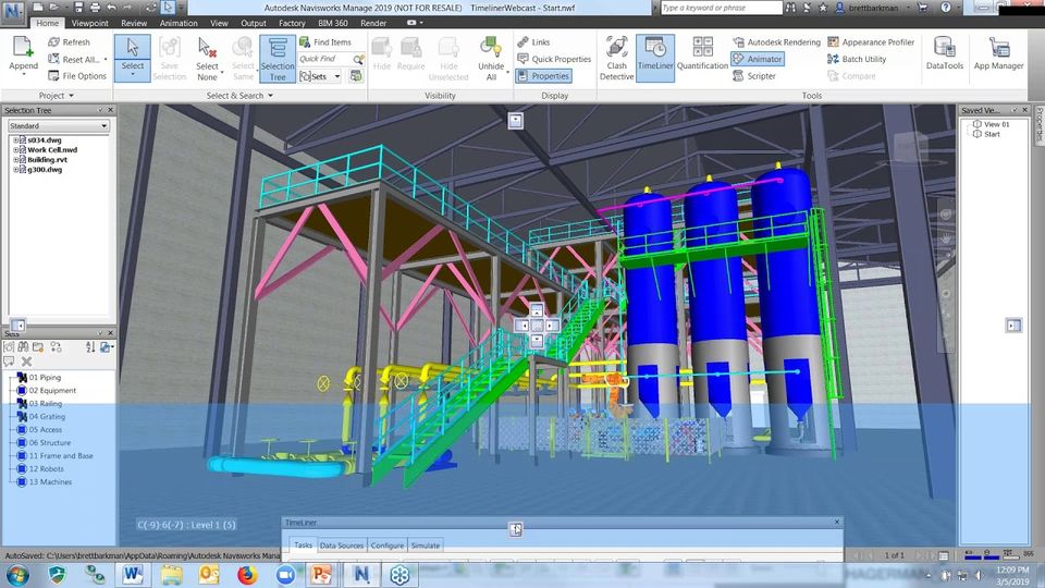 Navisworks screenshot 1