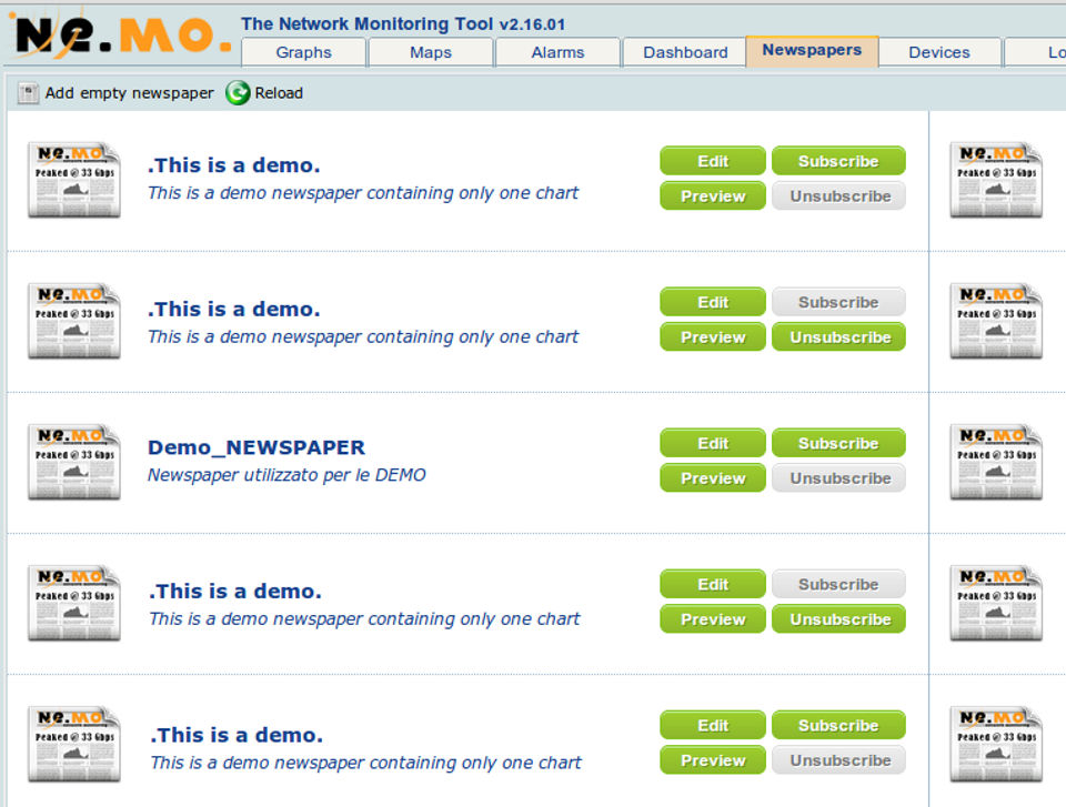 Ne.Mo. Network Monitoring screenshot 3