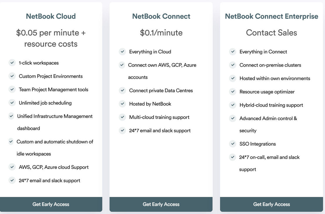NetBook pricing 1