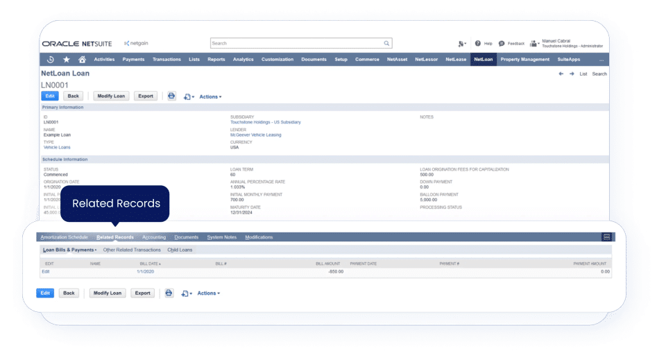 NetLoan screenshot 2
