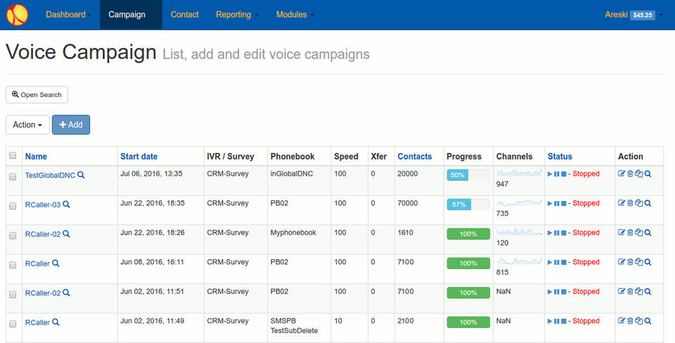 Newfies-Dialer screenshot 4