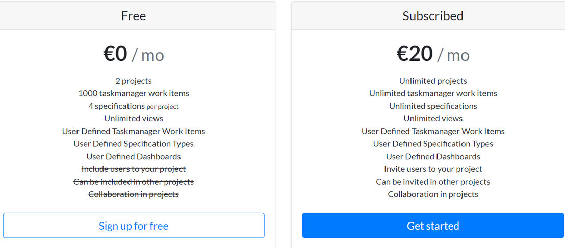 NewSysRS pricing 1