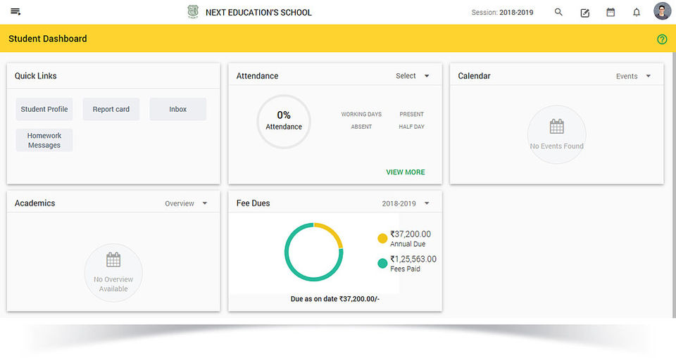 NextERP screenshot 4