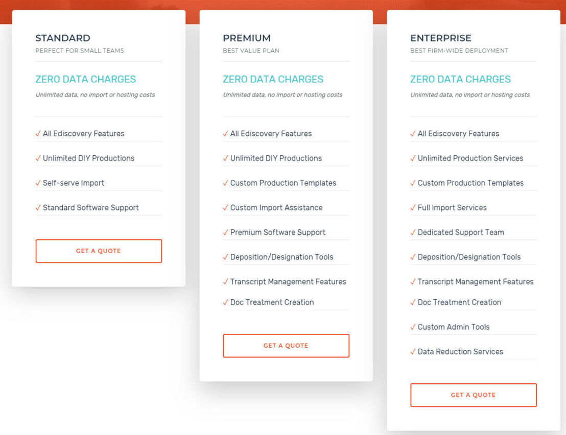 Nextpoint pricing 1