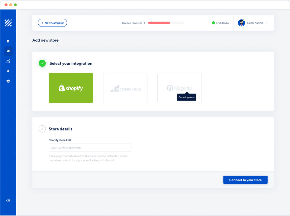 Nextsale screenshot