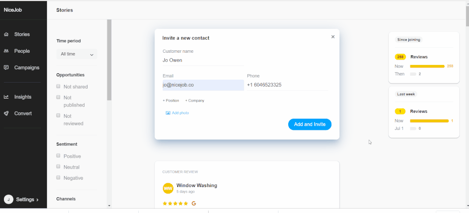 NiceJob screenshot 3