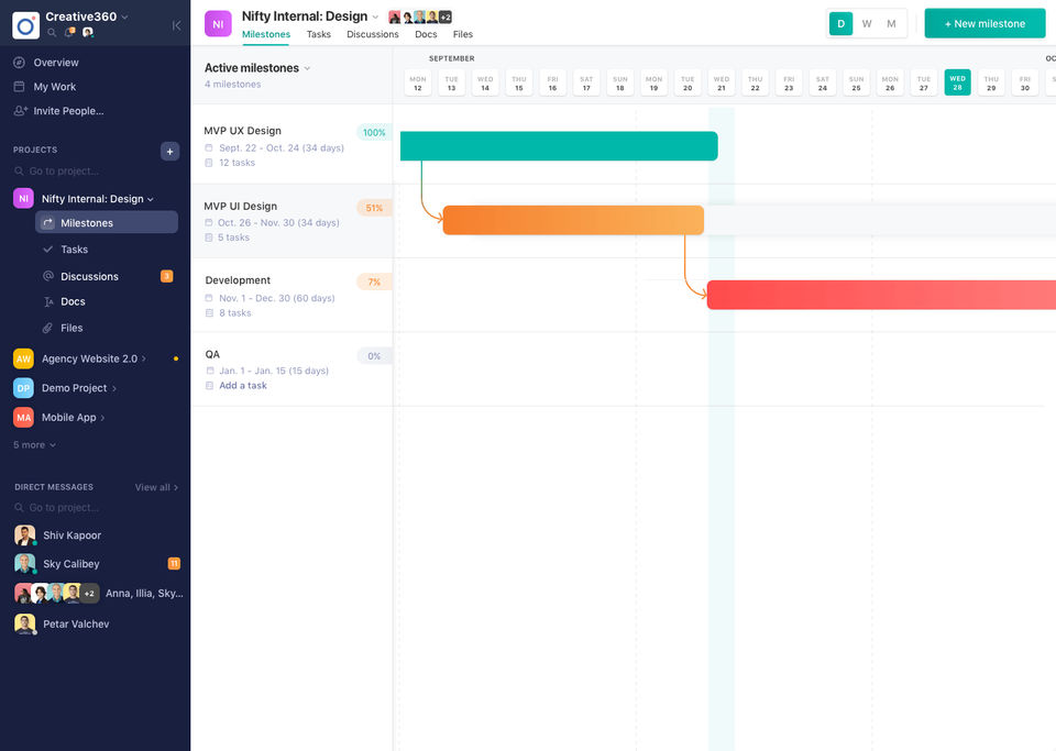 Nifty Project Management screenshot 4