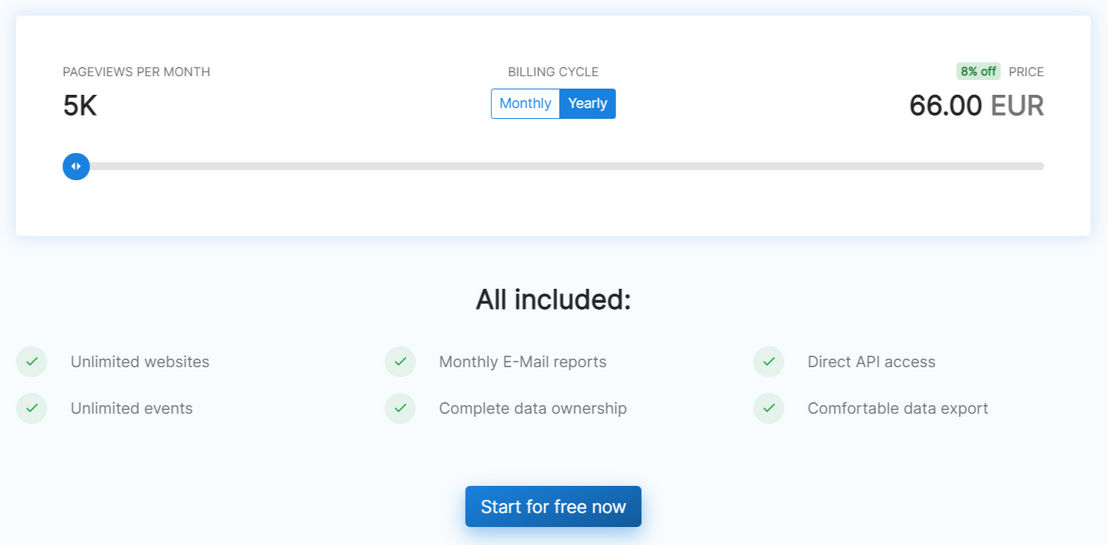 Nilly Analytics screenshot 1