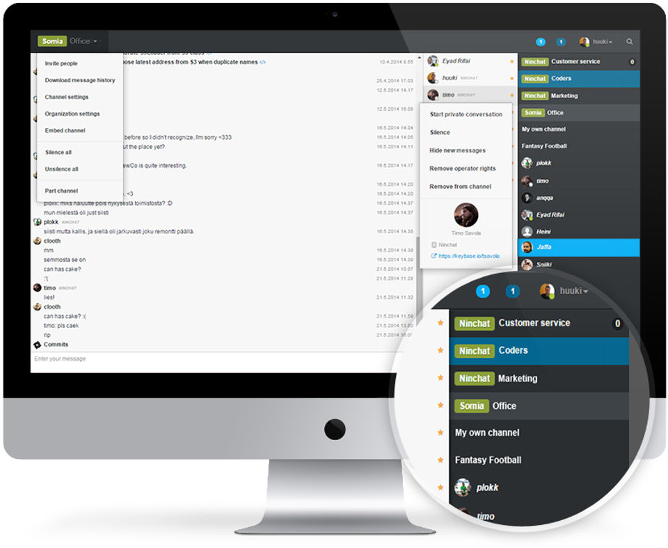 NinChat screenshot 1