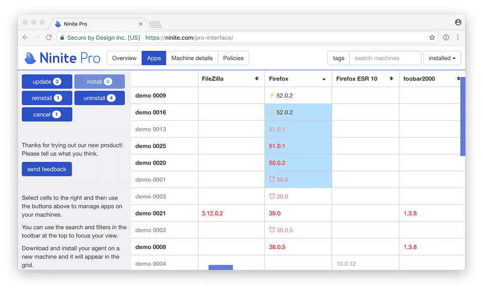 Ninite Pro screenshot