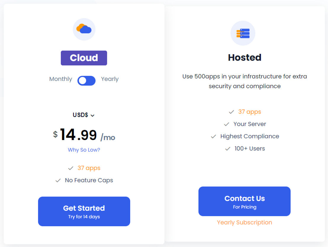 NinjaInterview by 500apps pricing 2