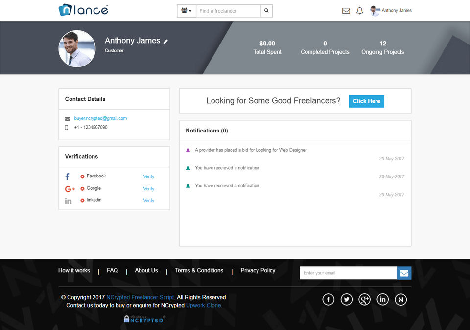 Nlance screenshot 1