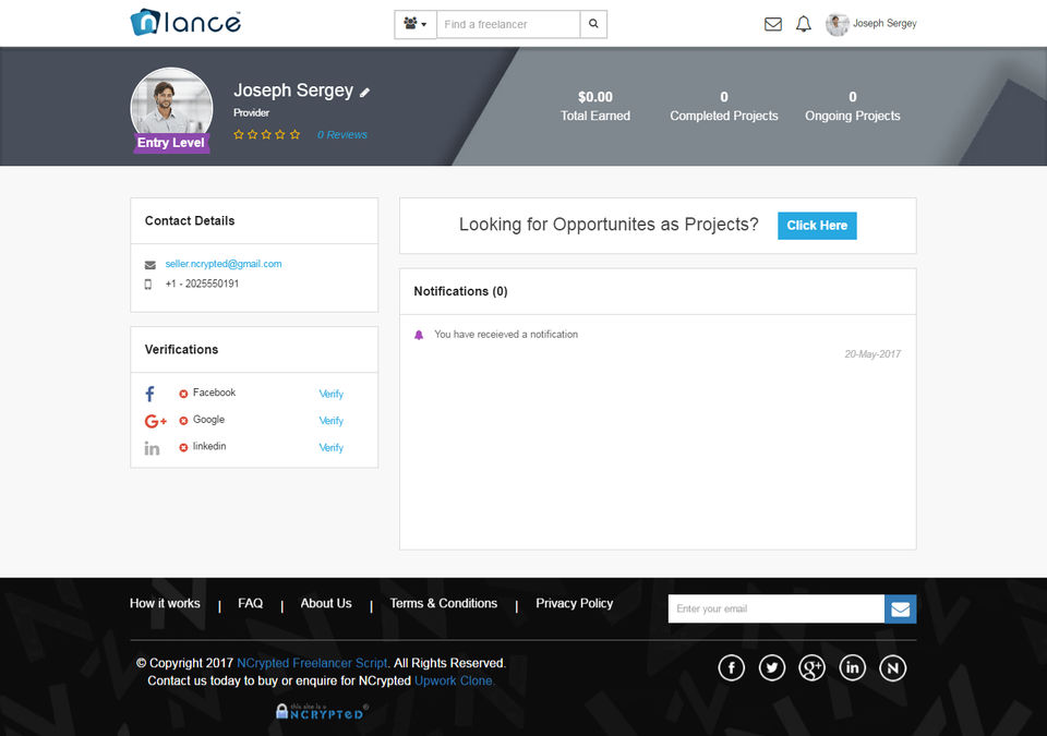 Nlance screenshot 2